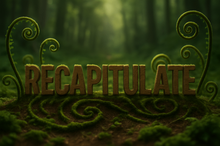 Recapitulate