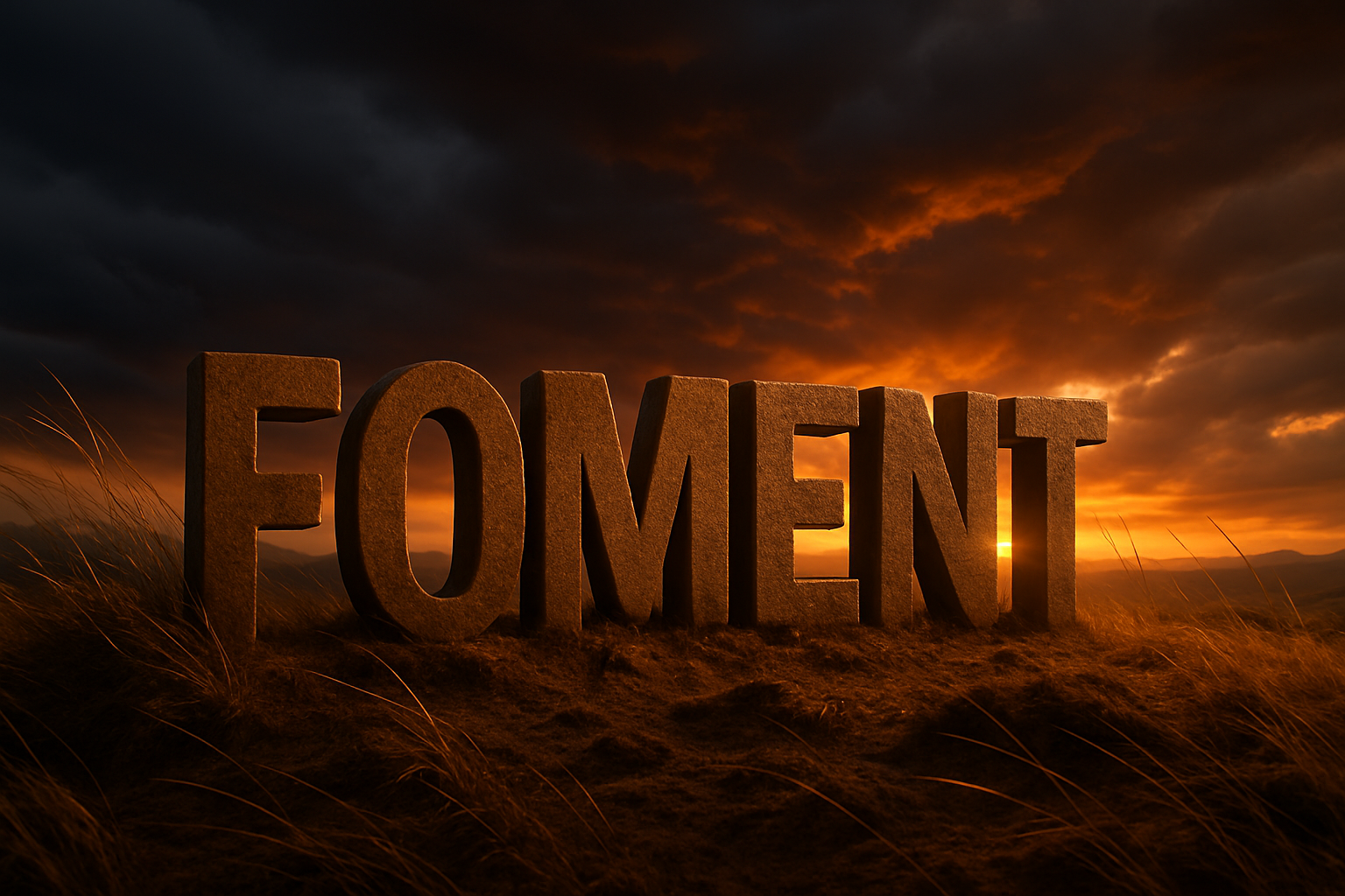 Foment – Word Of The Day