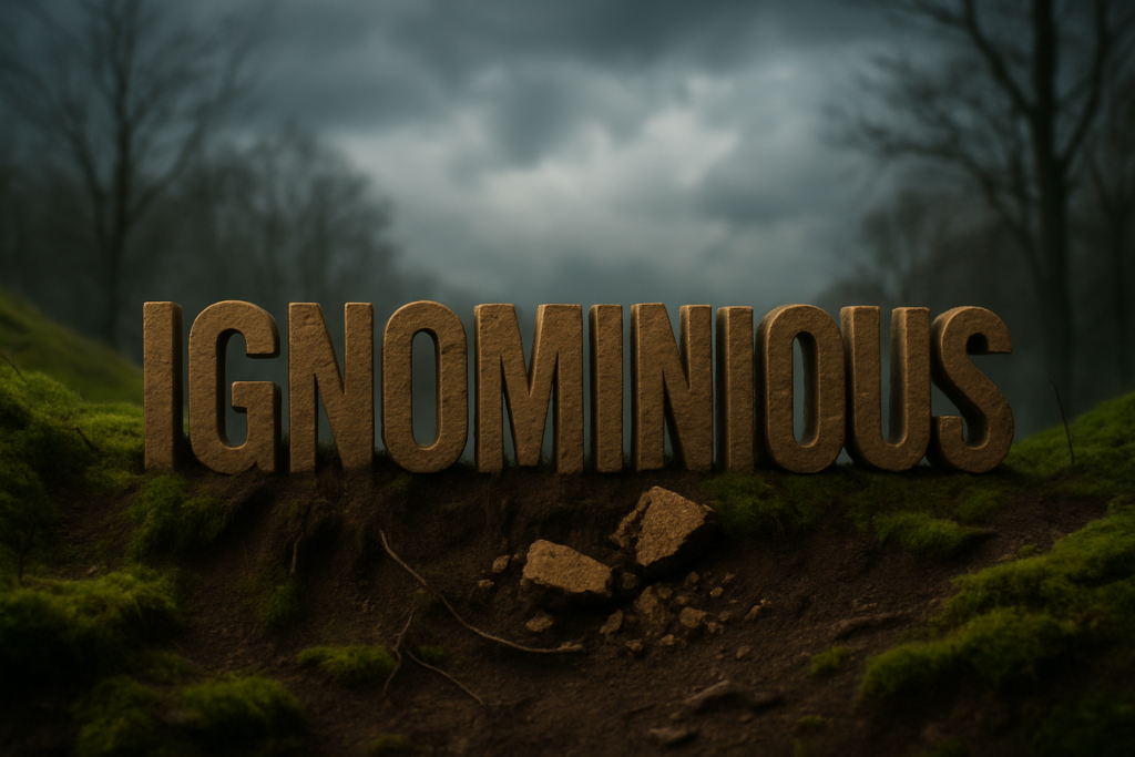 Ignominious