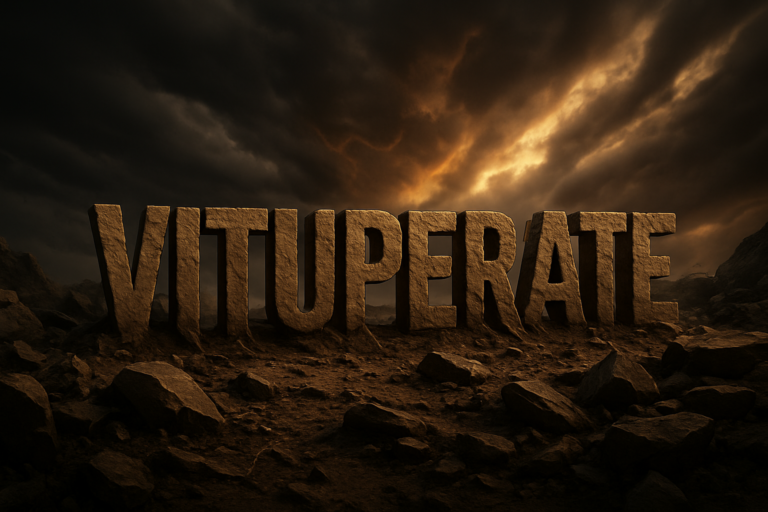 Vituperate