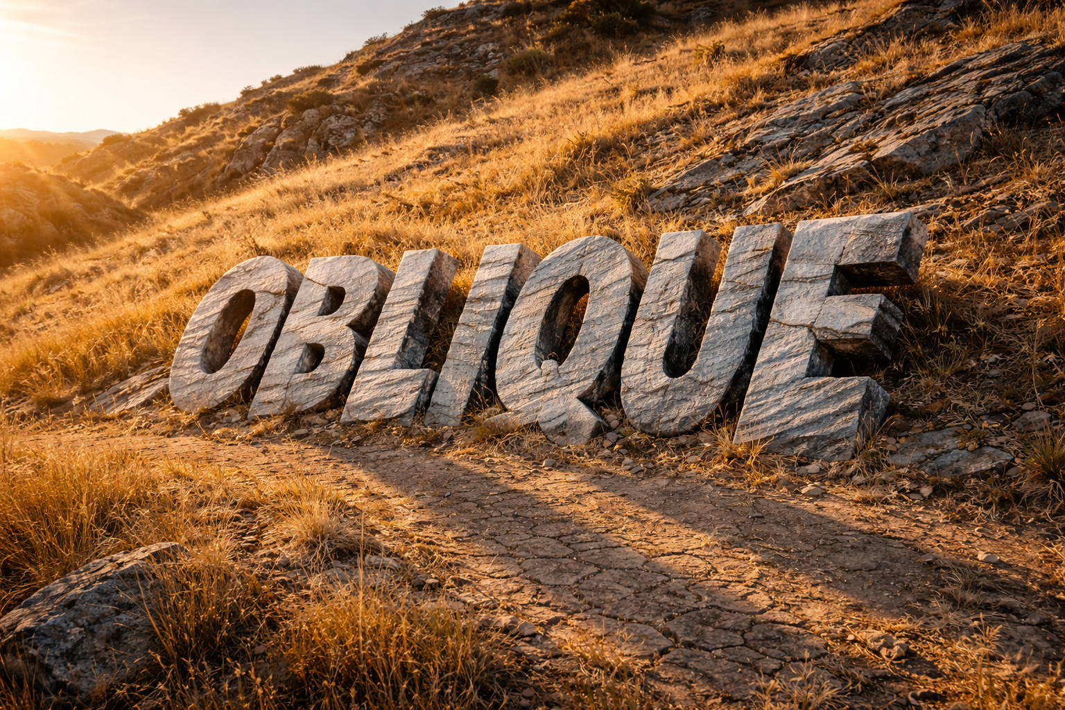 Oblict Oblique – Word Of The Day