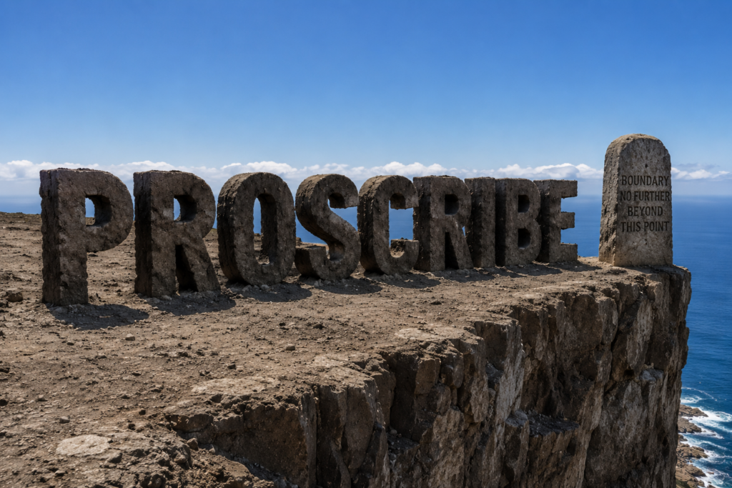 Proscribe