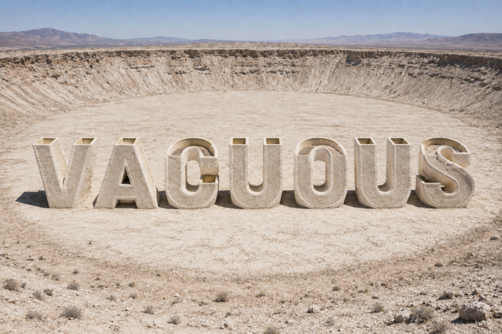 Vacuous