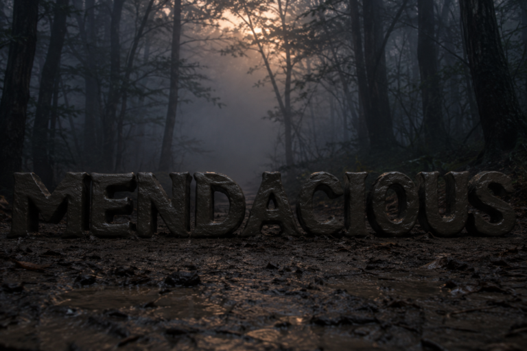 Mendacious